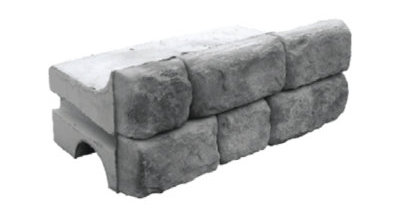 Cobblestone Top Block Redi-Rock 1225 lbs