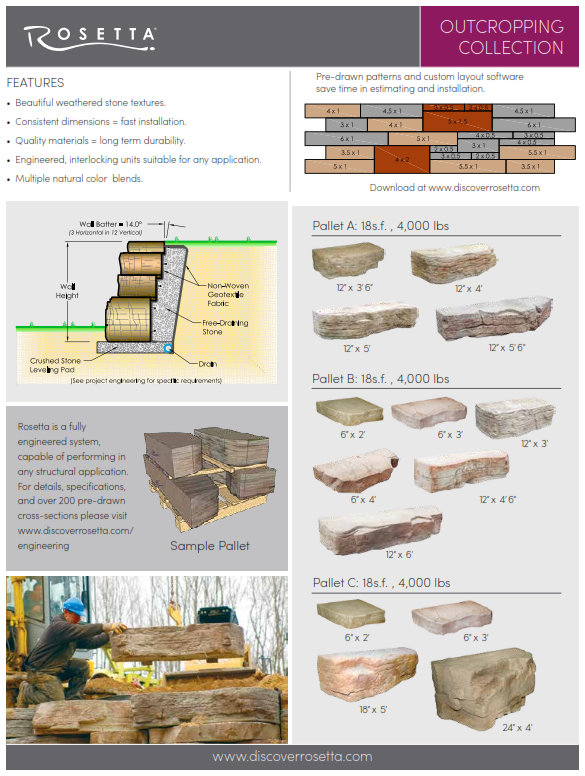 Rosetta Hardscape Brochure Info PDF