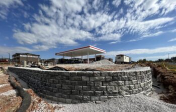 Novum Ridge Retaining Wall - Commercial Project
